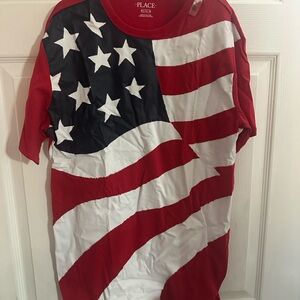 Children’s Place Red, White & Blue Short Sleeve Tee